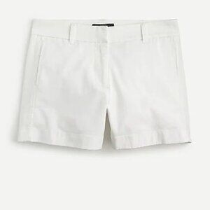 NWT J Crew 4" Stretch Chino Short Size 10